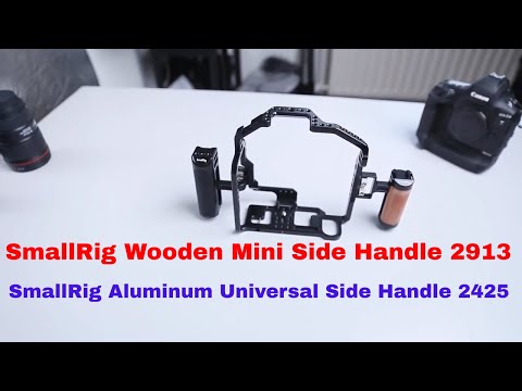 SMALLRIG 2913 MINI SIDE HANDLE WOODEN video