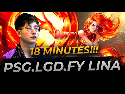 PSG.LGD.fy plays Lina Pos 4 | Full Gameplay Dota 2 Replay