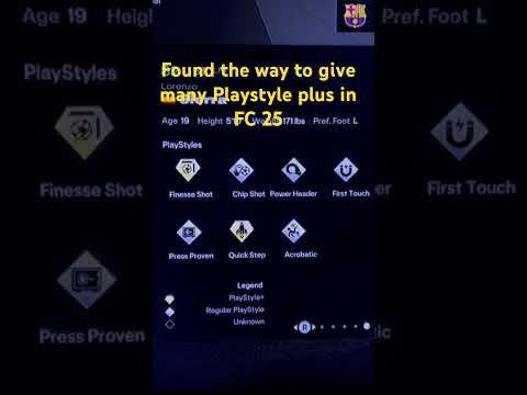 Multiple Playstyle Plus + FC 25 Career Mode