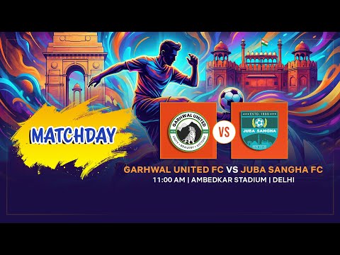 Garhwal United FC vs Juba Sangha FC | LIVE Football | DSA Senior Division | 11:00 AM