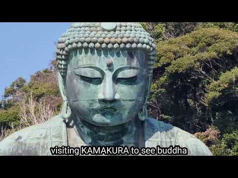 visiting KAMAKURA to have photos with BIG BUDDHA...only an hour from tokyo by bullet train.