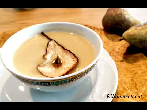 Vichyssoise de pera, delicioso! probadlo y repetireis 😋/ Recetas de cocina