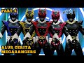 BAGIAN 1 TEROR DARI NEZI RANGERS ️ MEGARANGERS Seluruh Alur Cerita Megarangers