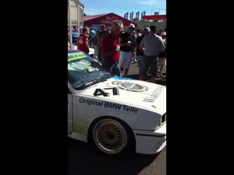 ! Exklusiv ! DTM Legende "Luggi" Linder M3 e 30 Nürburgring 2012