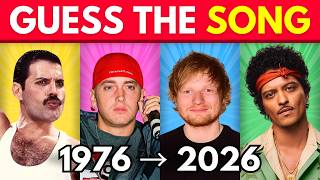 Guess the Song 🎶 | One Song per Year 1976-2026 | Music Quiz