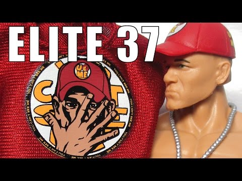 WWE Figure ELITE 37 John Cena Review & Stopmotion Animation  Mattel