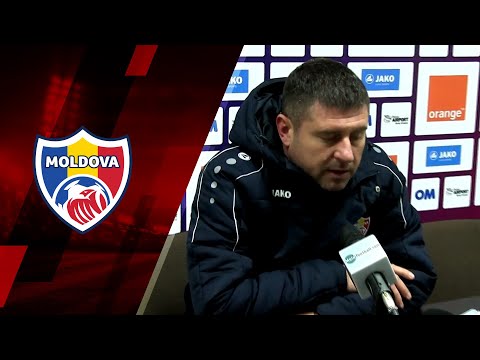 Danut Oprea dupa meciul Moldova U-21 1-3 Cehia U-21 14.11.217