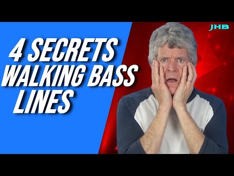 4 Secrets for Perfect Walking Bass Lines