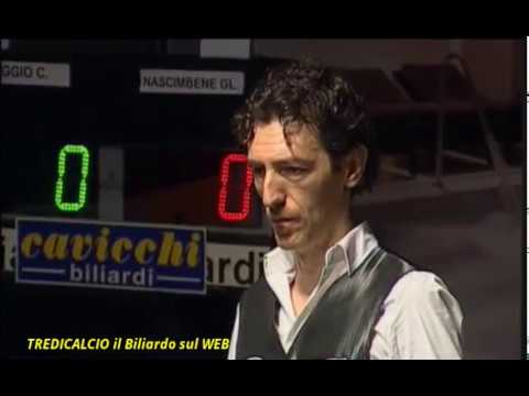 MAGGIO vs NASCIMBENE - 16° D.F. 3^PROVA BILIARDO BTP 2014 MANTOVA