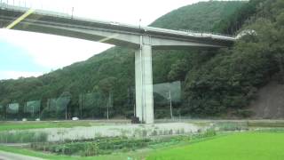 preview picture of video '山陰本線の旅＃08 和田山駅→竹田駅(車窓)　2014/08/07'