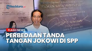 Warganet Soroti Data Ijazah yang Ditunjukkan Polisi, Ada Perbedaan Tanda Tangan Jokowi di SPP?
