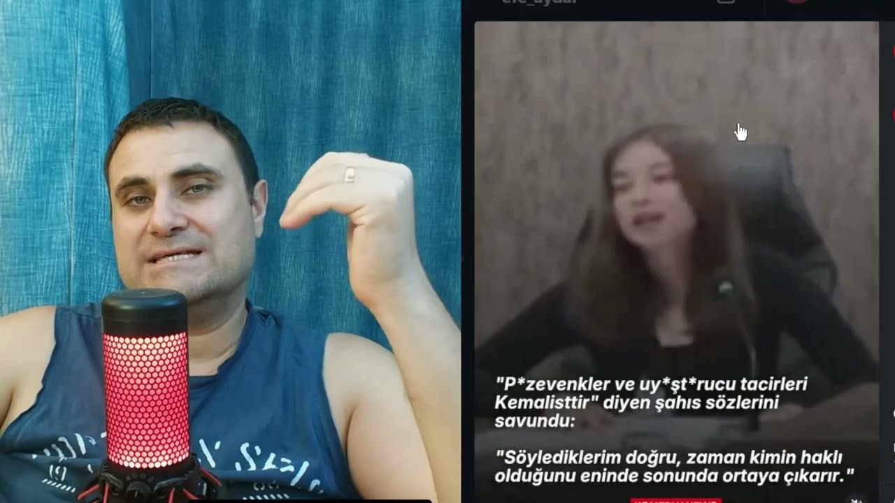 CY - "Ülkedeki Bütün Erotik Shopçular Kemalisttir" Diyen Kız
