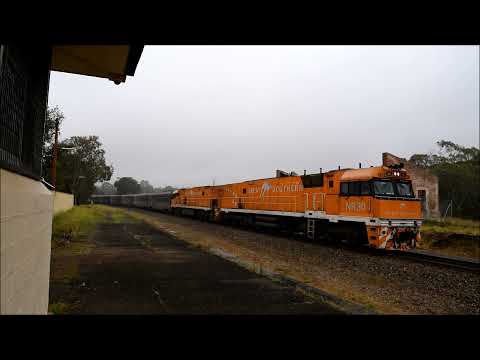 Journey Beyond Rail Great  Southern 6AK8  Adelaide to Brisbane Pac Nat NR30 NR31 7th January 2022