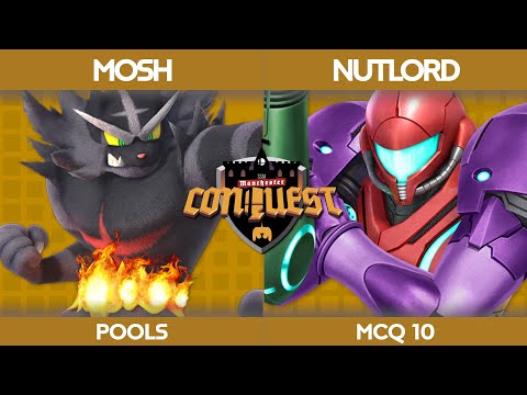 Manchester Conquest 10 -  Mosh (Incineroar) vs NUTLORD (Samus) - Pools