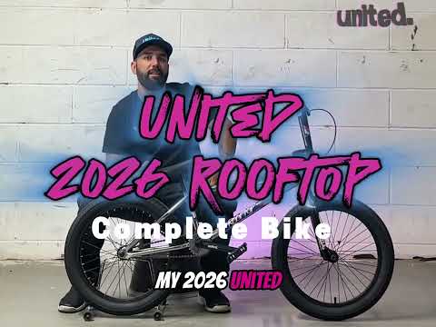 The United Rooftop Complete BMX Bikes! 🚲🔥