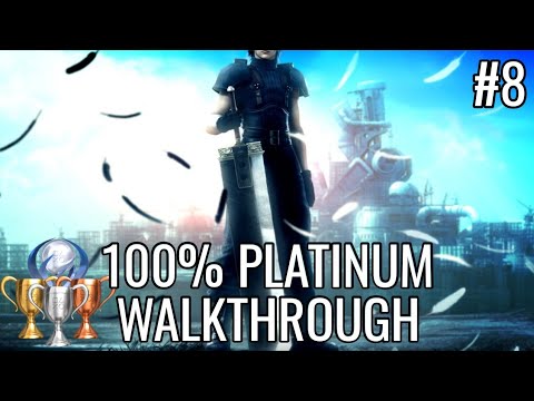 Crisis Core Final Fantasy VII Reunion Walkthrough Part 8 | [100% PLATINUM GUIDE]