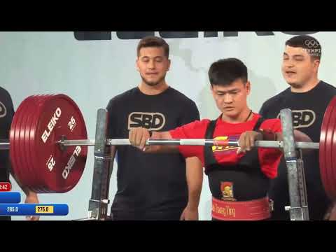 Tsung-Ting Hsieh 66kg class 2024 IPF World Open 主哥