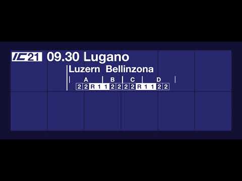 SBB Einfahrtsdurchsage • IC21 nach Lugano (alte Stimme)