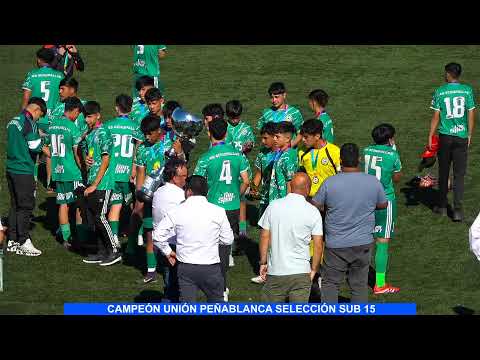 Final Torneo Regional de Selecciones Sub 15 - Las Achupallas vs Unión Peñablanca.