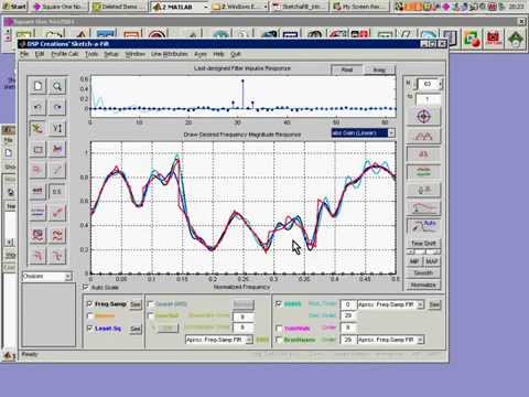 Sketch-a-Filt Intro: All-Zero, All-Pole & General IIR Digital Filters, with Quality Measurements
