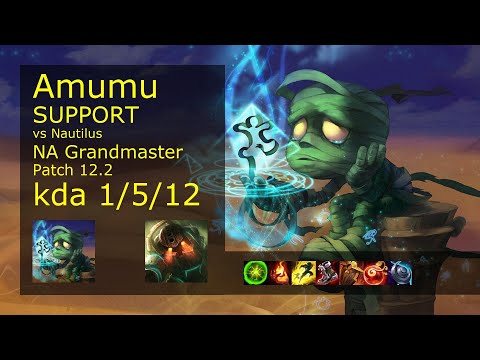 Rank 1 NA Amumu: Support vs Nautilus