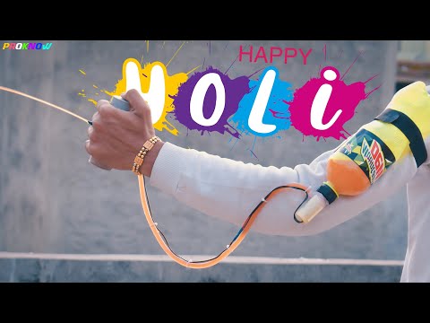 Making a Electric Holi Toy Pichkari - Holi Special