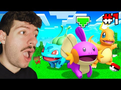 Ho catturato IL MIO PRIMO POKEMON su MINECRAFT PIXELMON - AndhyMon pt.1