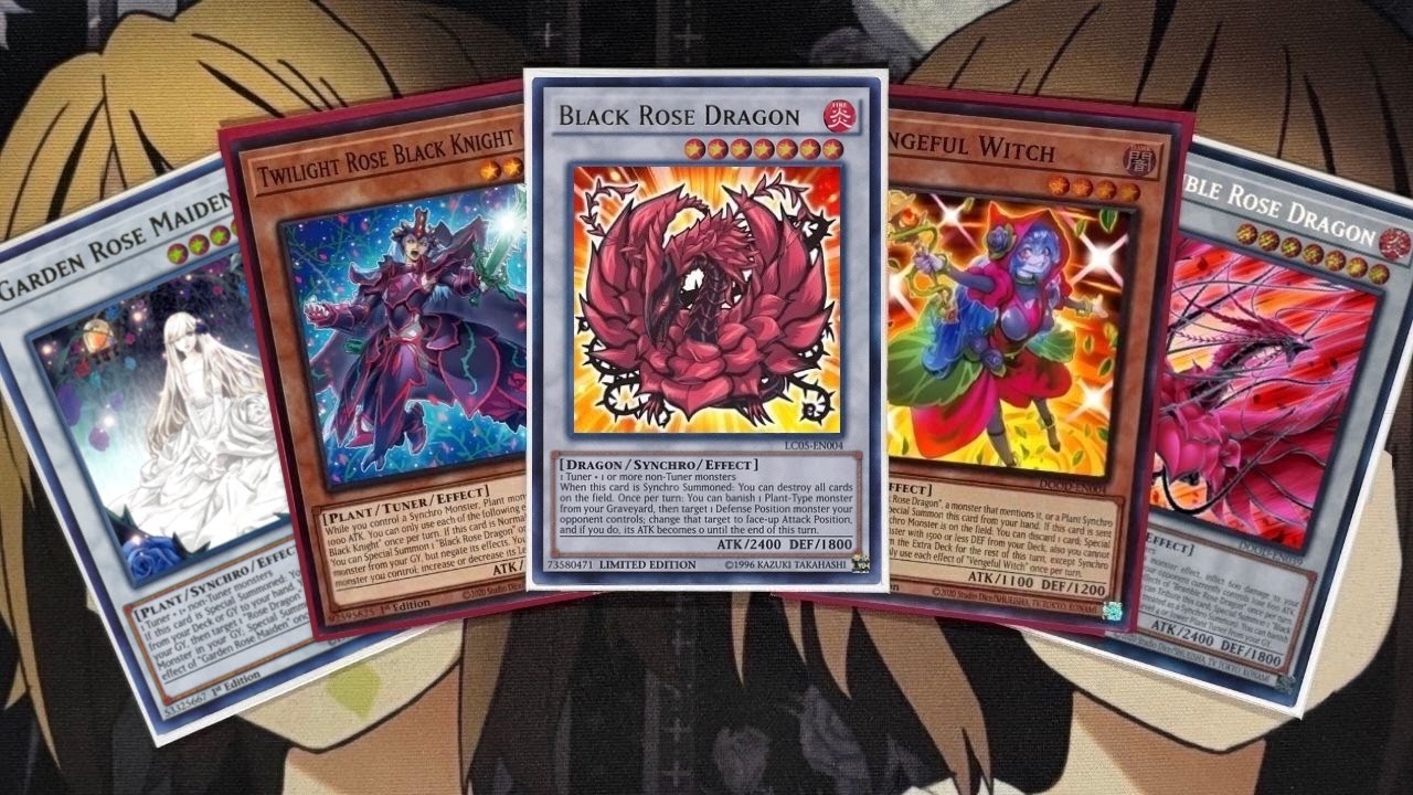 My Black Rose Dragon Yugioh Deck Profile for Post Legendary 5D's Decks