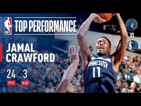 Jamal Crawford Shakes And Bakes His Way To 24 Points!