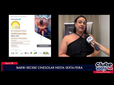 BARIRI: MUNICÍPIO RECEBE CINEMA ITINERANTE