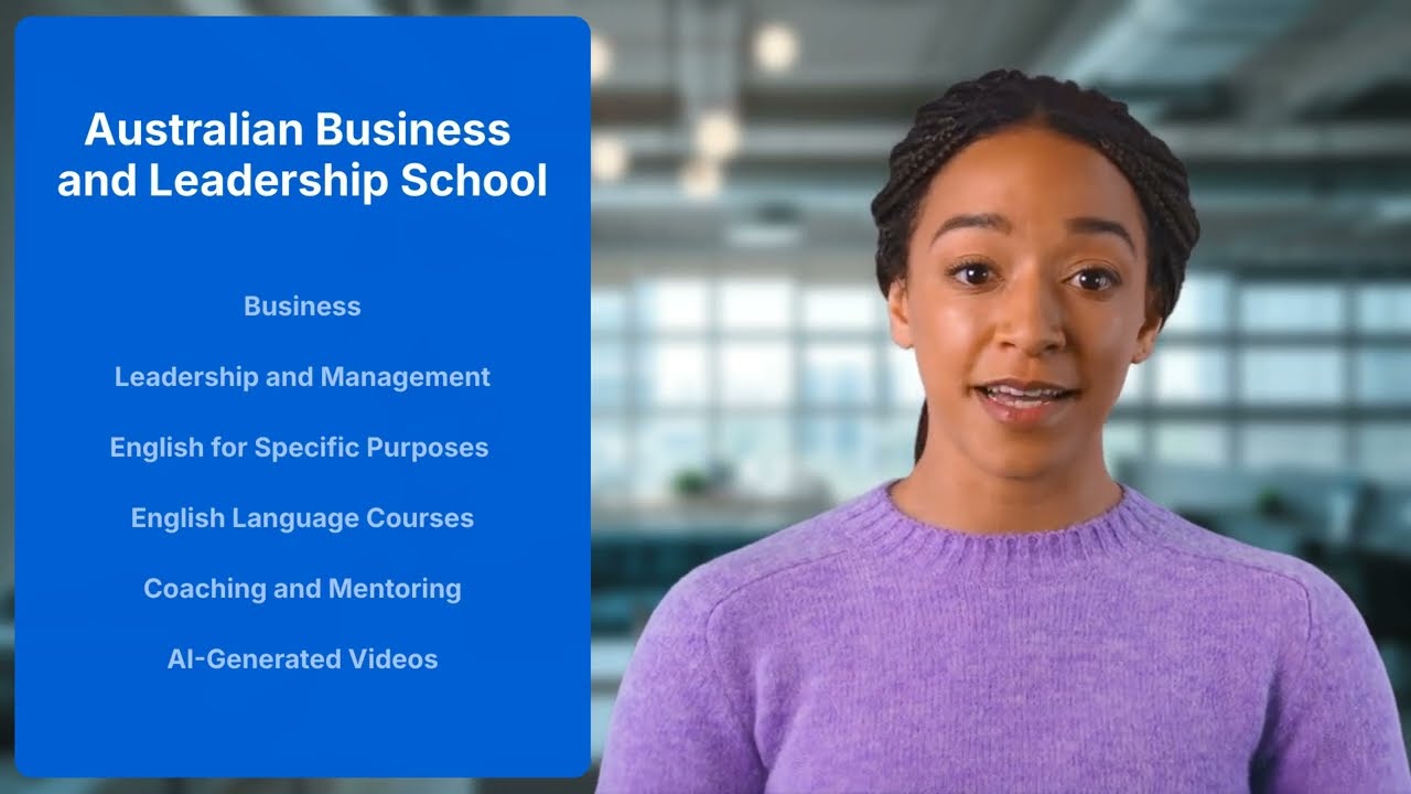 Introduction to the Australian Business and Leadership School