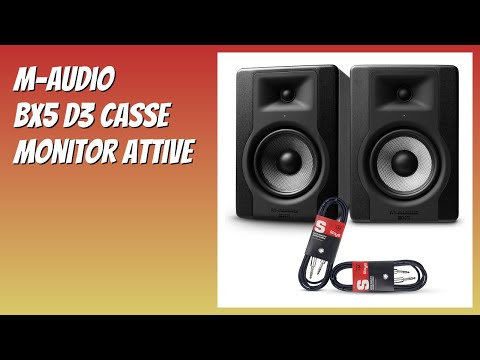 RECENSIONE (2025) : M-Audio BX5 D3 Casse Monitor Attive. DETTAGLI