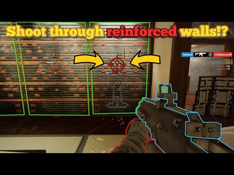 You can shoot through reinforced walls now? ⭐ Rainbow Six Seige NEW Update ⭐