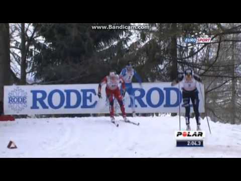 Justyna Kowalczyk win sprint classic World Cup cross-country skiing in Asiago 21.12.2013.
