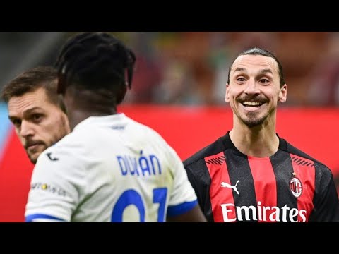 Duvan Zapata provokes Zlatan Ibrahimovic, Zlatan's response was Genius [MILAN 0-3 ATALANTA]