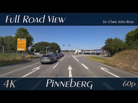 Pinneberg, Schleswig-Holstein, Germany: Westring - 4K (2160p/60p) Ultra HD