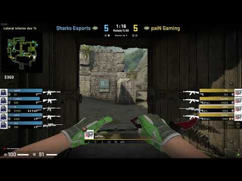 Pov csgo demo saffee (39/22) paiN vs Sharks - Ancient (PGL Major Stockholm 27/10/2021)