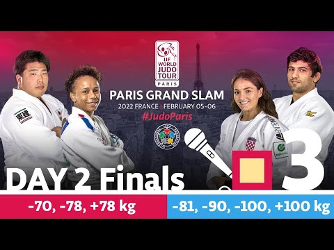Day 2 - Finals Tatami 3: Paris Grand Slam 2022