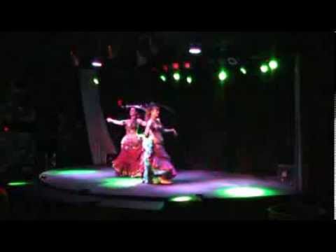 Awalim Dance Company Ziah & Aziza Nawal -- Sword & Drum Solo