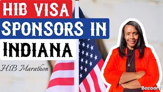 INDIANA SCHOOLS THAT SPONSOR H1B VISA!! H1B MARATHON 2025!!