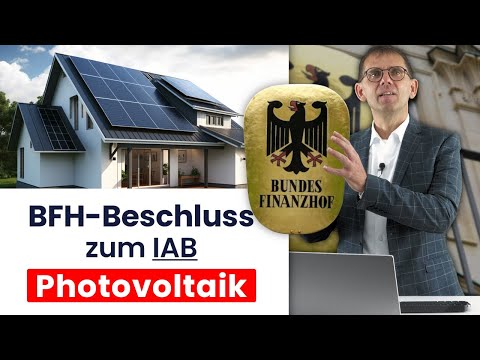 Photovoltaik, BFH zur Rückgängigmachung von Investitionsabzugsbeträgen (IAB)