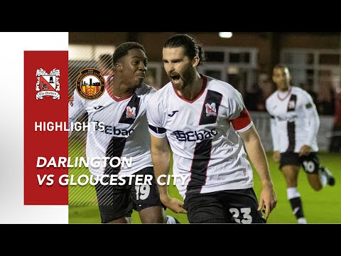 Darlington 2-2 Gloucester City - National League North - 2021/22