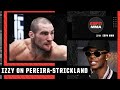 Israel Adesanya says Sean Strickland would be a money fight ? #UFC276