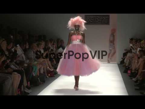 Models walk the runway at Betsey Johnson - Spring 2014 Me...