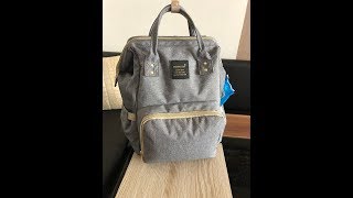 Unser Wickelrucksack/ Inhalt mit 3 Kindern