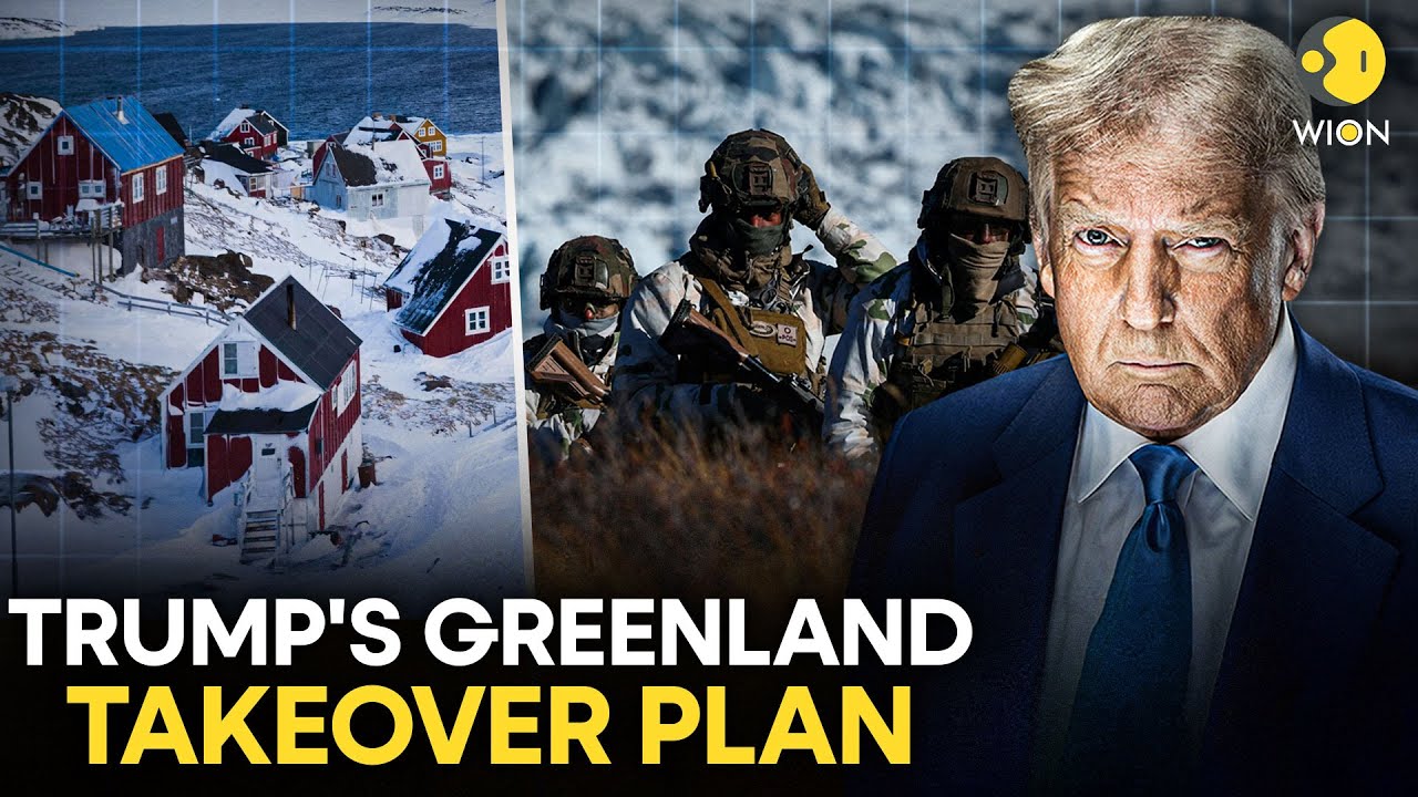 Trump To Take Over Greenland LIVE: Trump Frames Greenland As Essential To US National Defence | WION