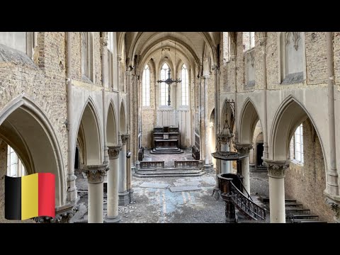 Blue Christ Church, l'église abandonnée au christ bleu (urbex Belgique)