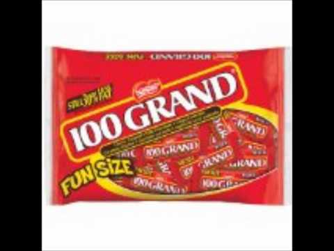 Lane & Wiseman Co. 100 Grand Chocolate Candy Bars Snack Size