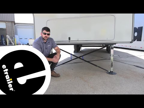 Set up: MORryde 5th Wheel Cross Brace Landing Gear Stabilizer on a 2018 Jayco Eagle Fifth Wheel