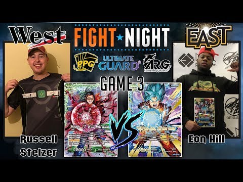 [DBS TCG] East vs West Fight Night Day 1 - Russell Stelzer VS Eon Hill - Game 3